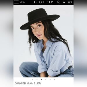 Gigi Pip Ginger Gambler hat
